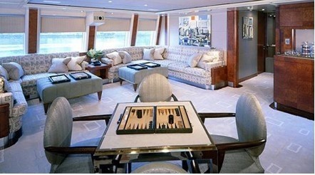 Games: Yacht SILVER DREAM's Sky-lounge Photograph