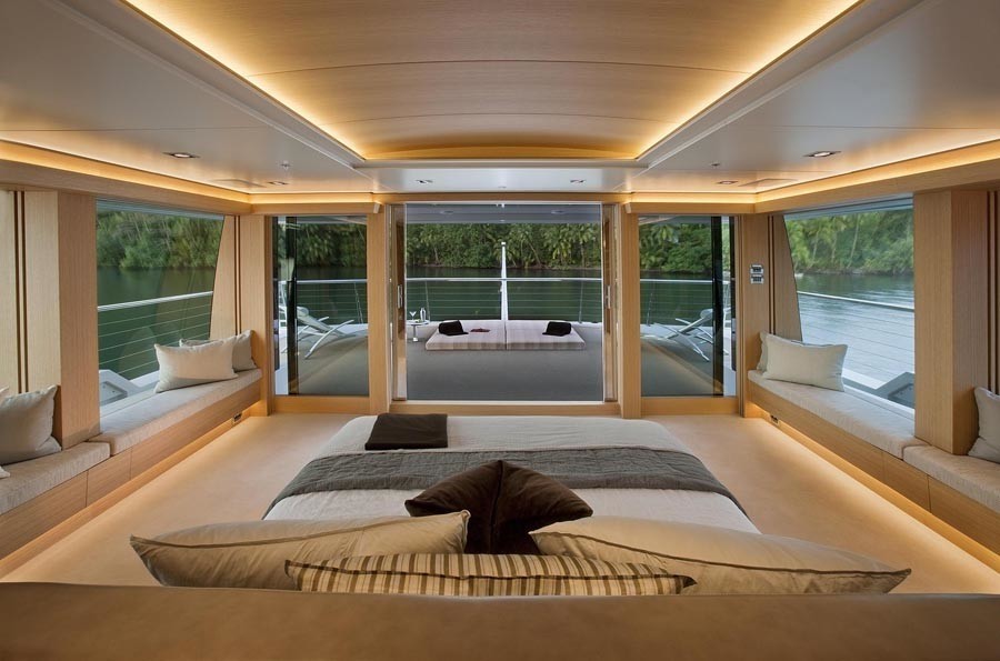 Main Master Cabin On Yacht BIG FISH