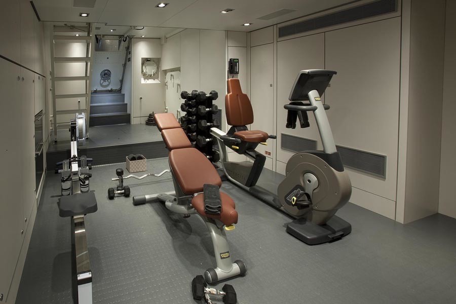 Gym On Board Yacht BIG FISH