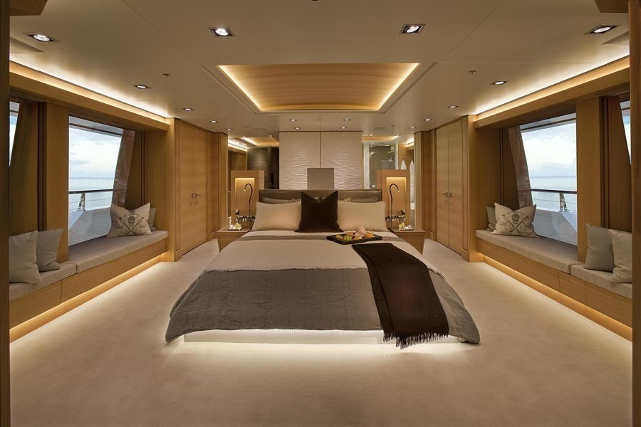 Profile: Yacht BIG FISH's Main Master Cabin Captured