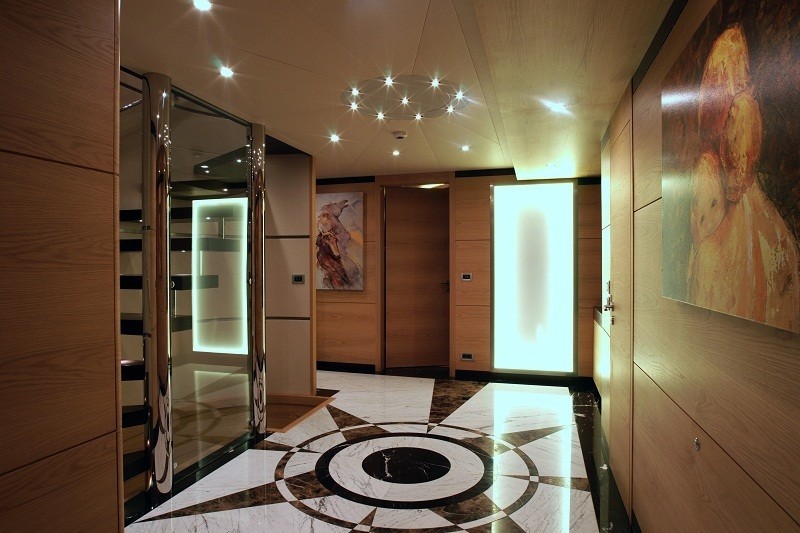 Lobby On Board Yacht TATIANA