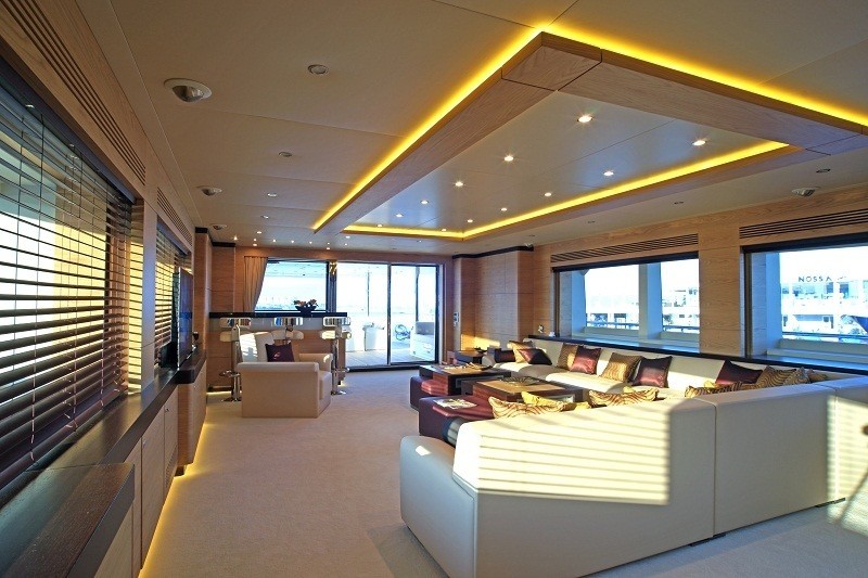 Premier Saloon On Board Yacht TATIANA