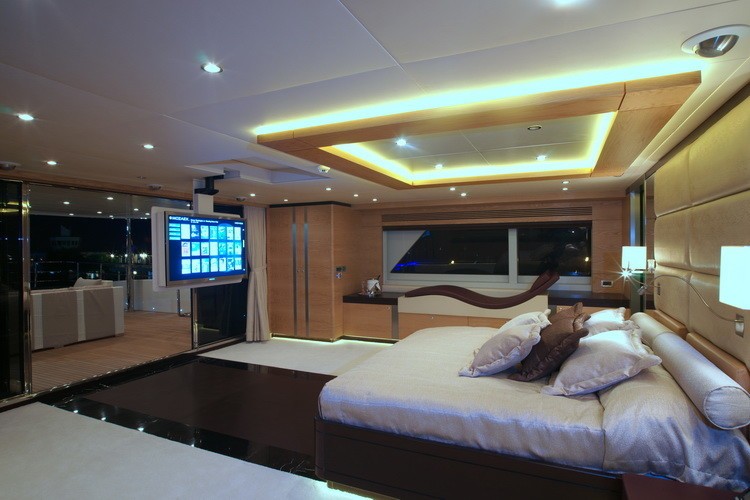 Main Master Cabin On Yacht TATIANA