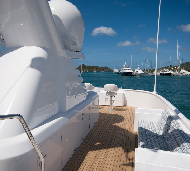 Deck On Yacht SEA FALCON II