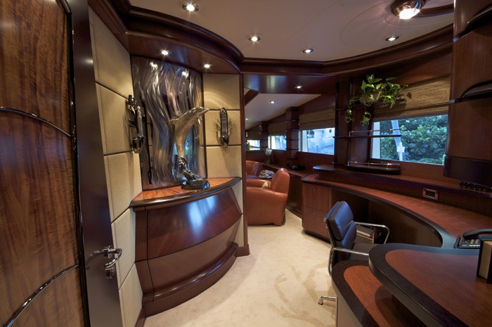 Main Master Study Aboard Yacht USHER