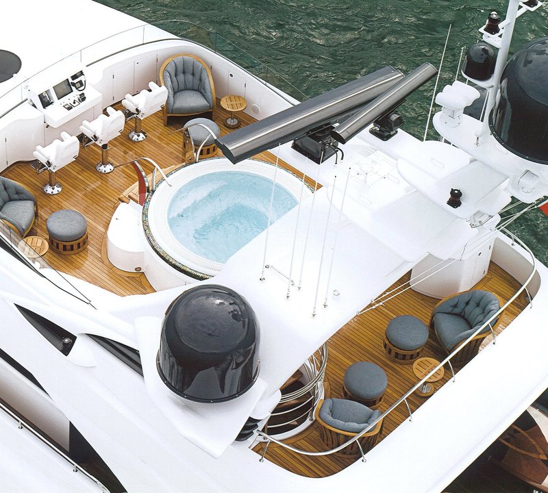 Jacuzzi Pool: Yacht USHER's From Above Image