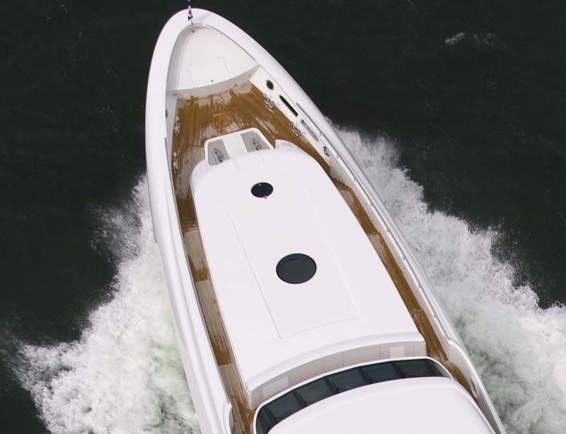 Ship's Bow: Yacht USHER's Above Image