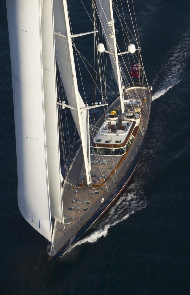 Above On Yacht ASOLARE