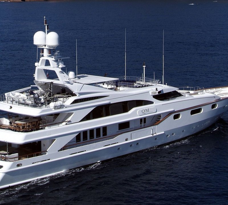 Aft Aspect: Yacht QM OF LONDON's Cruising Photograph