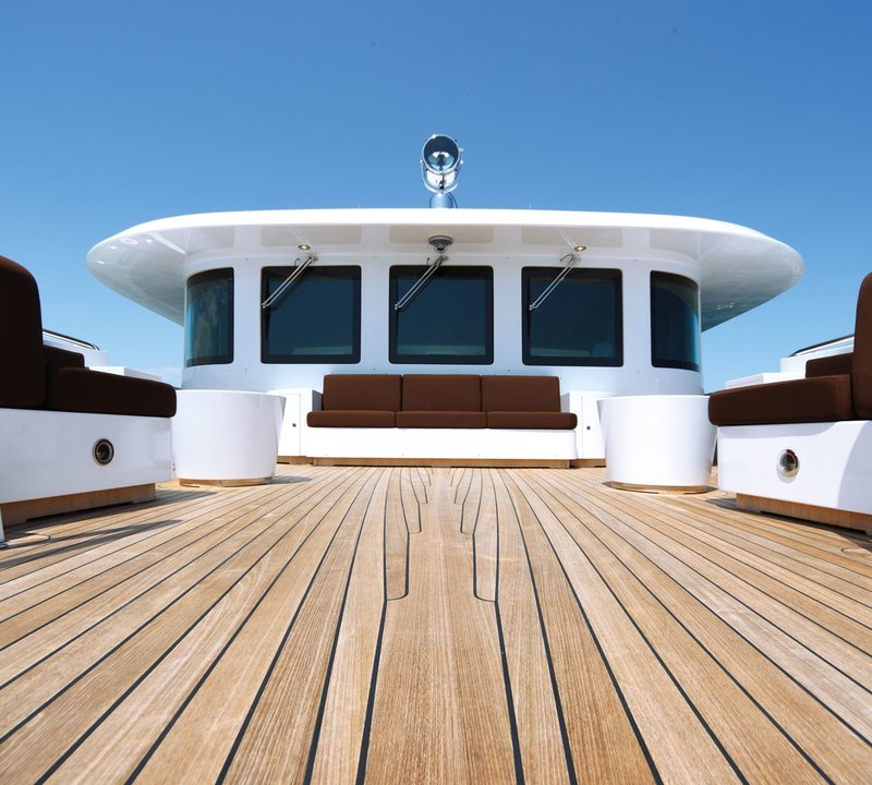 Deck On Board Yacht ZALIV III