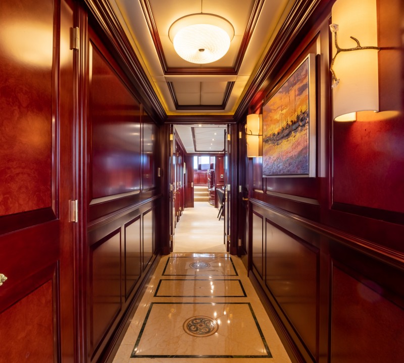 Timeless wood panelling