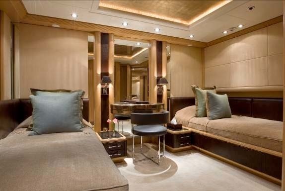 Twin Bed Cabin On Board Yacht MALIBU