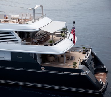 Decks Aboard Yacht MARIU
