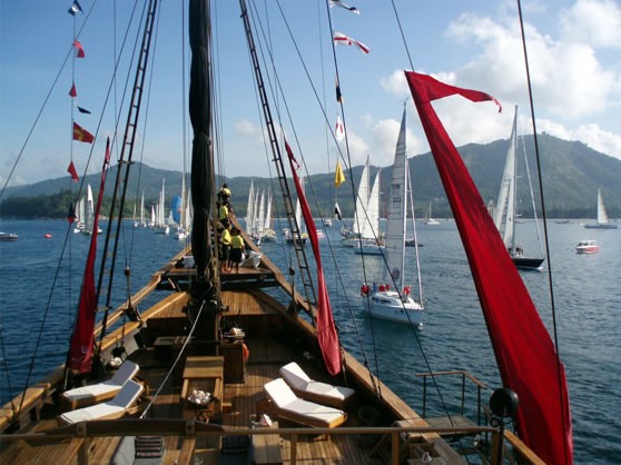Deck Aspect On Yacht SILOLONA
