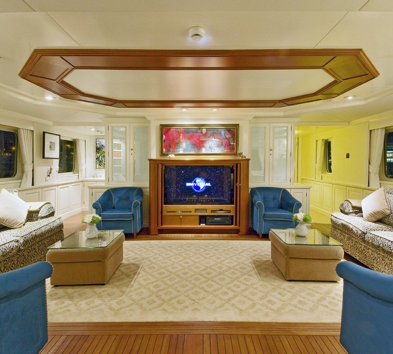 Bridgedeck Deck Lounging On Yacht LEGEND