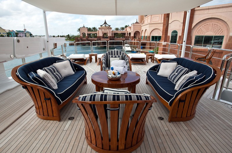 Sun Deck On Board Yacht KERI LEE III