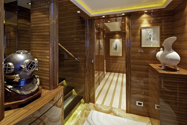 Hall Aboard Yacht MIA RAMA