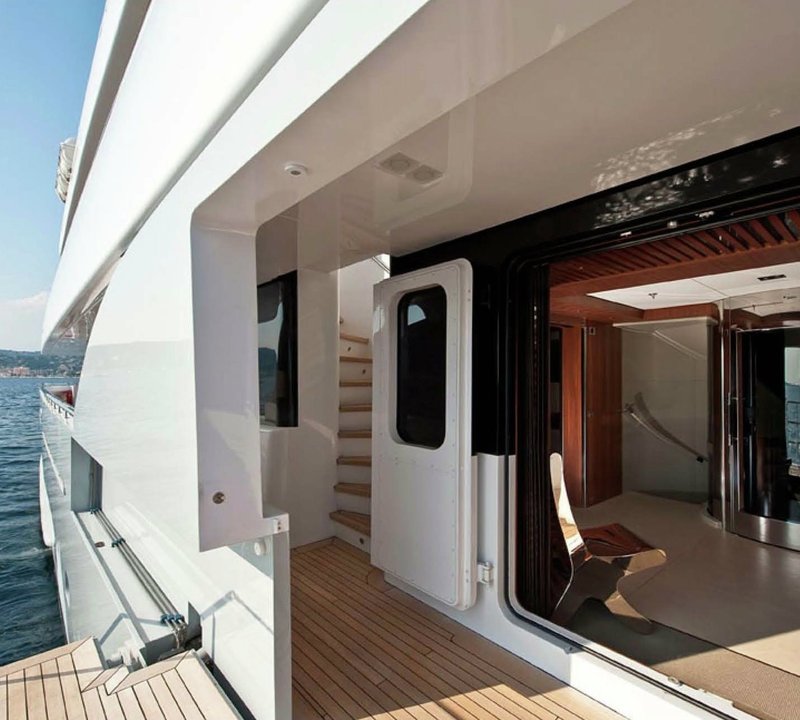 Profile Passarella Entrance On Board Yacht SYNA