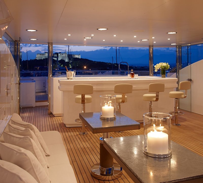 The 54m Yacht HURRICANE RUN