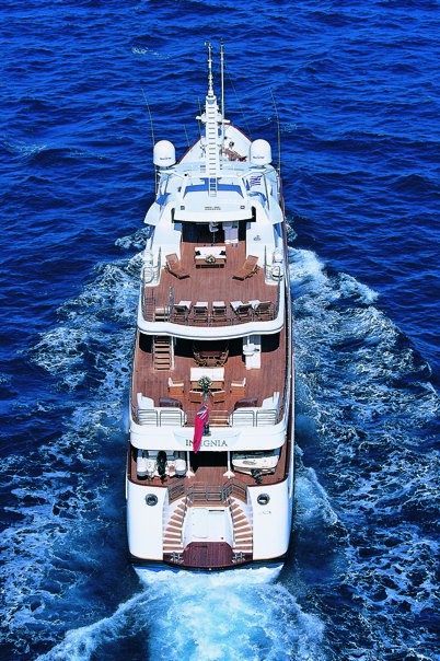 Deck Aspect On Board Yacht INSIGNIA
