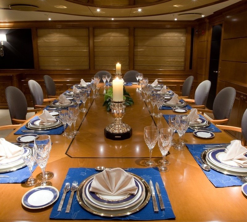 Furniture Set On Yacht INSIGNIA