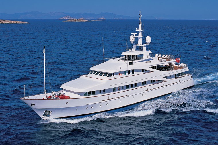 Cruising On Yacht INSIGNIA