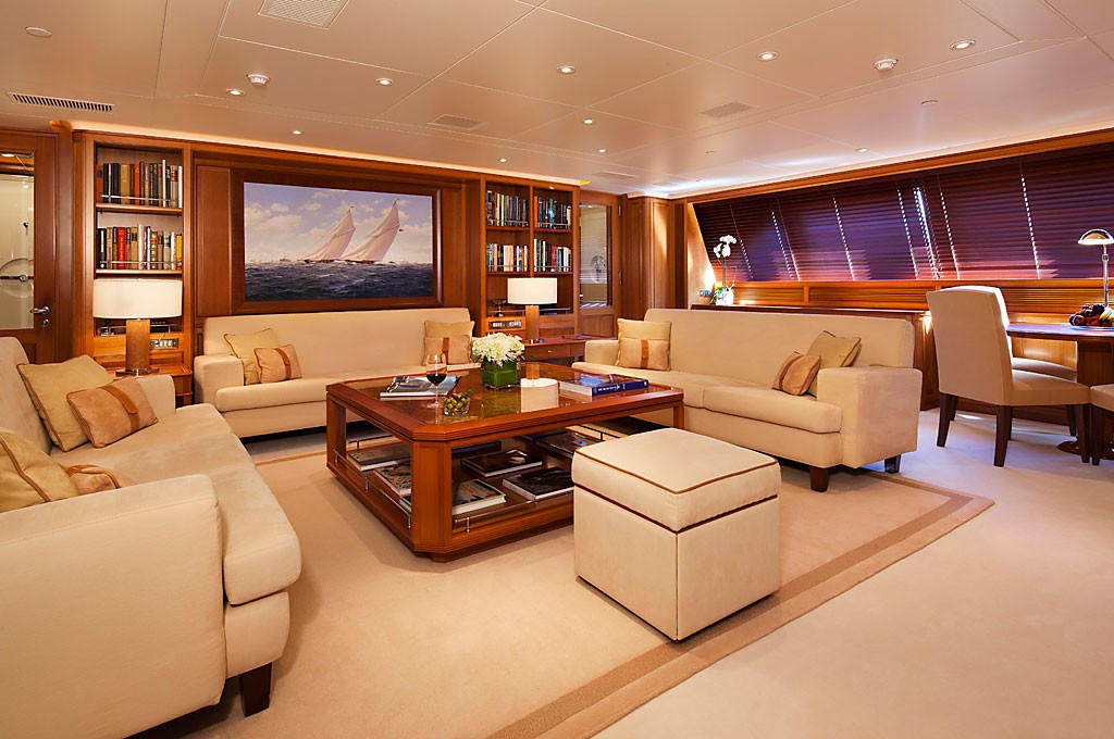 Inside Aboard Yacht ZENJI
