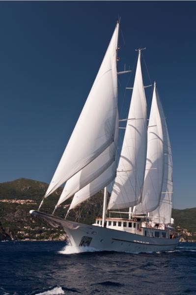 Forward Aspect On Board Yacht MONTIGNE