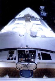 Ship's Tender Aboard Yacht FAM