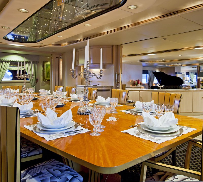 Furniture Set On Yacht FAM