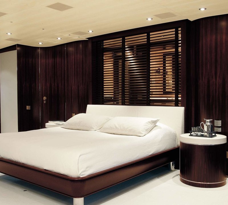 Main Master Cabin On Yacht PARSIFAL III