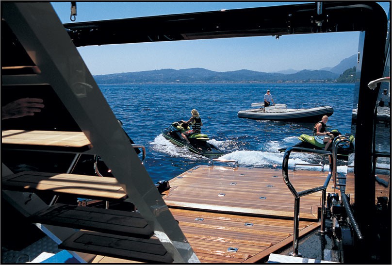 Water Toys Aboard Yacht PARSIFAL III