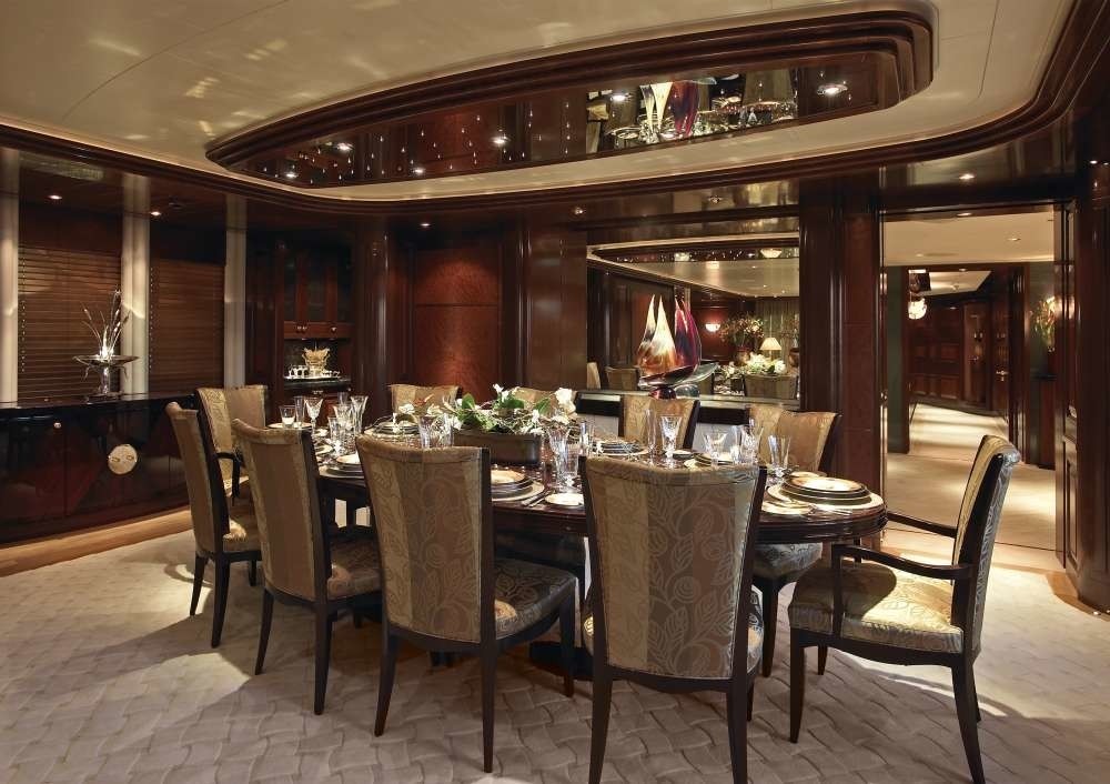 Inside Eating/dining On Yacht BLUE MOON