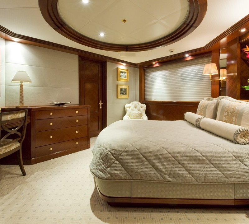 Guest's Cabin On Board Yacht BLUE MOON