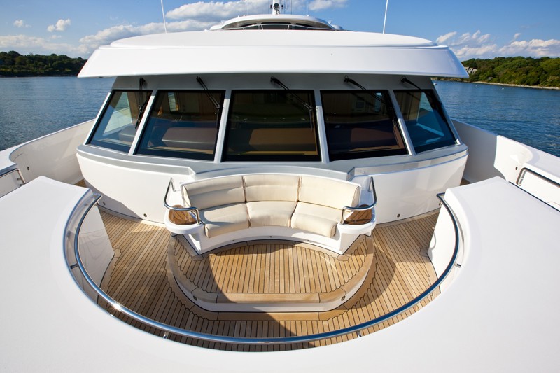 Accessible Deck Aboard Yacht BLUE MOON