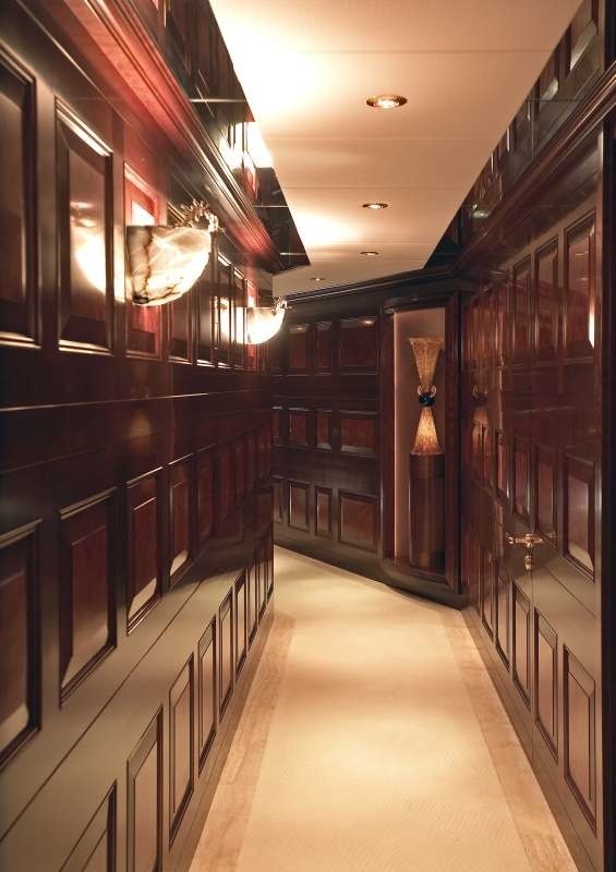 Hall Aspect Aboard Yacht BLUE MOON