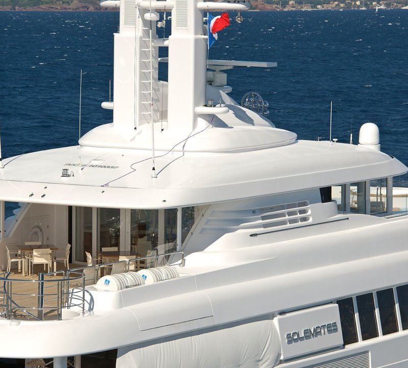 Detail: Yacht HUNTRESS's From Above Image
