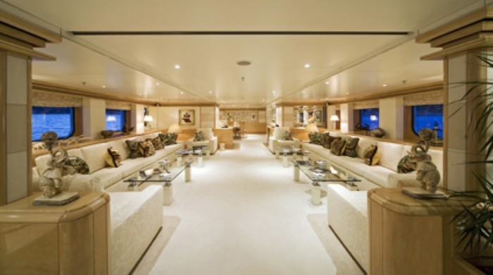 Saloon On Yacht TITAN