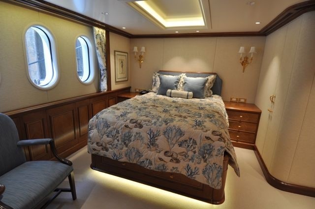 Guest's Cabin Aboard Yacht LADY KATHRYN V