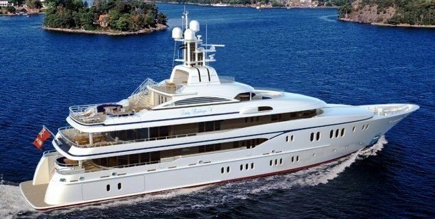 Overview Aboard Yacht LADY KATHRYN V