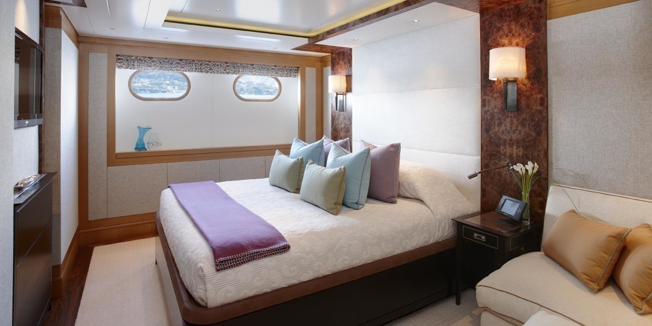 Guest's Double Sized Suite On Board Yacht LADY BRITT