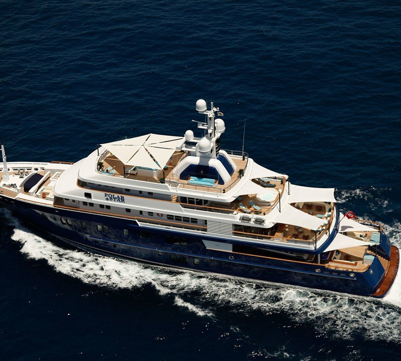 Cruising On Board Yacht POLAR STAR