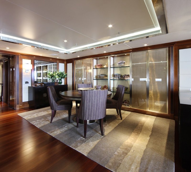Sitting Zone Aboard Yacht SEANNA