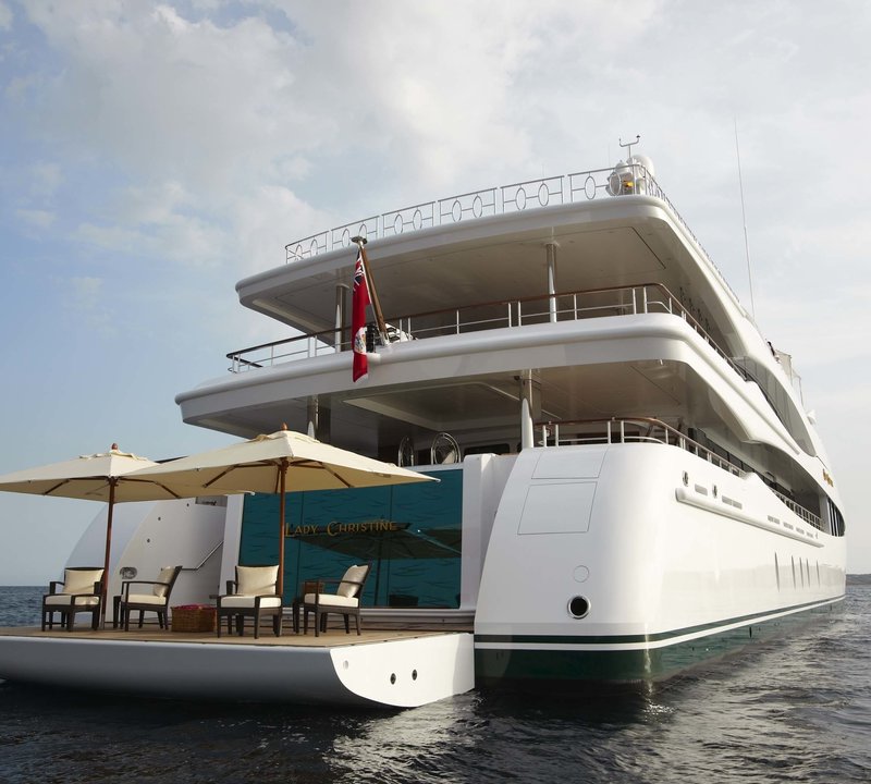 The 68m Yacht LADY CHRISTINE