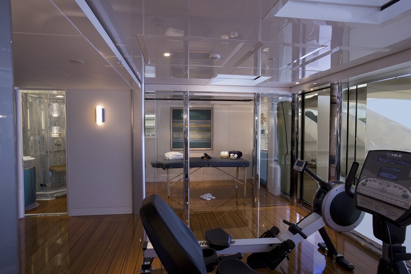 Health Spa Aboard Yacht SYCARA V