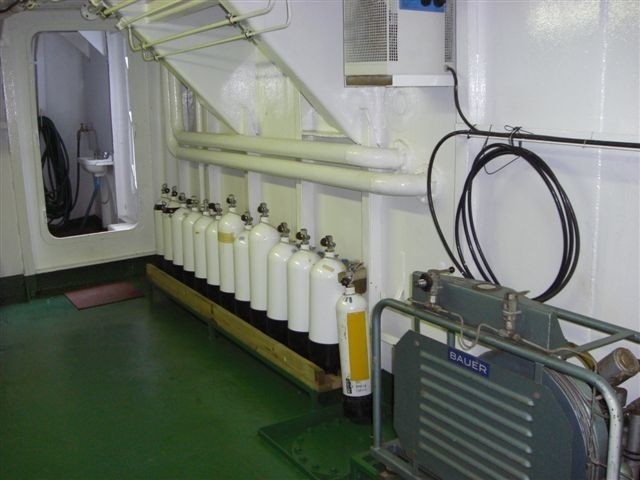 Gear Storage Aboard Yacht SARSEN