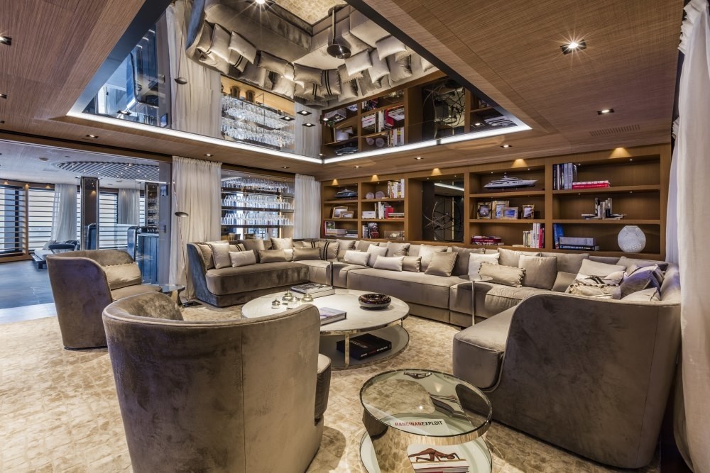 Premier Saloon Aboard Yacht SUERTE