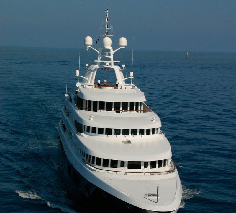 Forward Aspect Aboard Yacht FREEDOM
