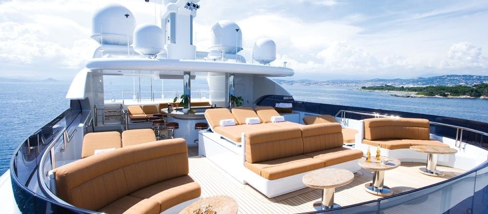 Sunshine Lounging Aboard Yacht MARTHA ANN