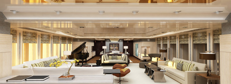 72 m megayacht Vicky - Salon